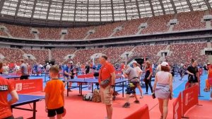8 июня 2025 г. Фестиваль настольного тенниса. Москва, Большая спортивная арена ОК "Лужники"