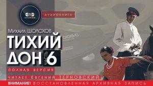 ТИХИЙ ДОН - часть 6 - Михаил ШОЛОХОВ (читает Евгений ТЕРНОВСКИЙ) | аудиокниги слушать бесплатно