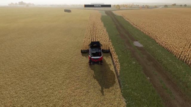 Импортная жатка/ Уборка кукурузы/Farming Simulator 2022