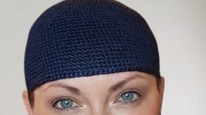 Вязаная шапка Бенто из шелковой нити😻