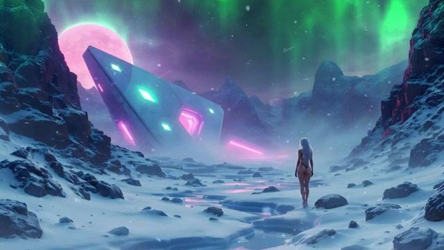 💿👽Aurora Glimma - Ambient Sci Fi Meditative Music смотреть онлайн