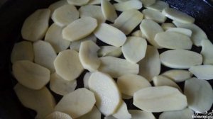 Картофель по-французски на сковороде