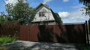 Дача за 150.000 - 10 серия: Забор, ворота, калитка, душ