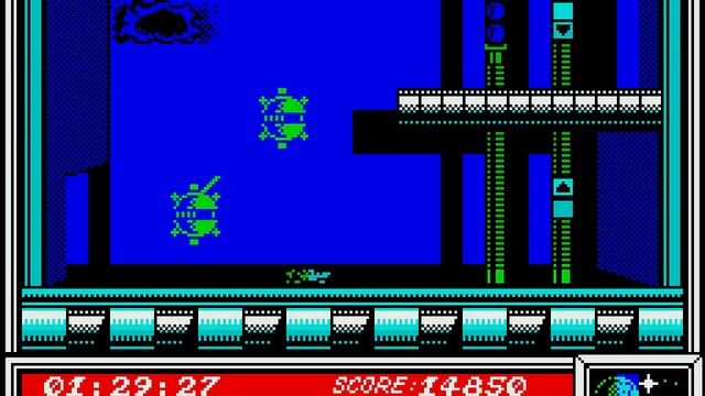 Dan Dare (ZX Spectrum) - прохождение игры на эмуляторе смотреть онлайн