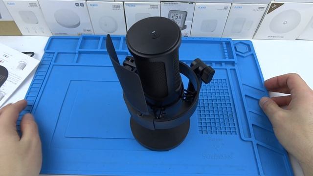 FIFINE A8 - конденсаторный USB микрофон с шумоподавлением обзор с Алиэкспресс смотреть онлайн