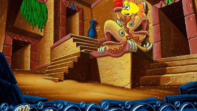 ЗЕЛЕНЫЙ КЛЕПТОМАН // Фредди Фиш: дело о похищенной рако смотреть онлайн