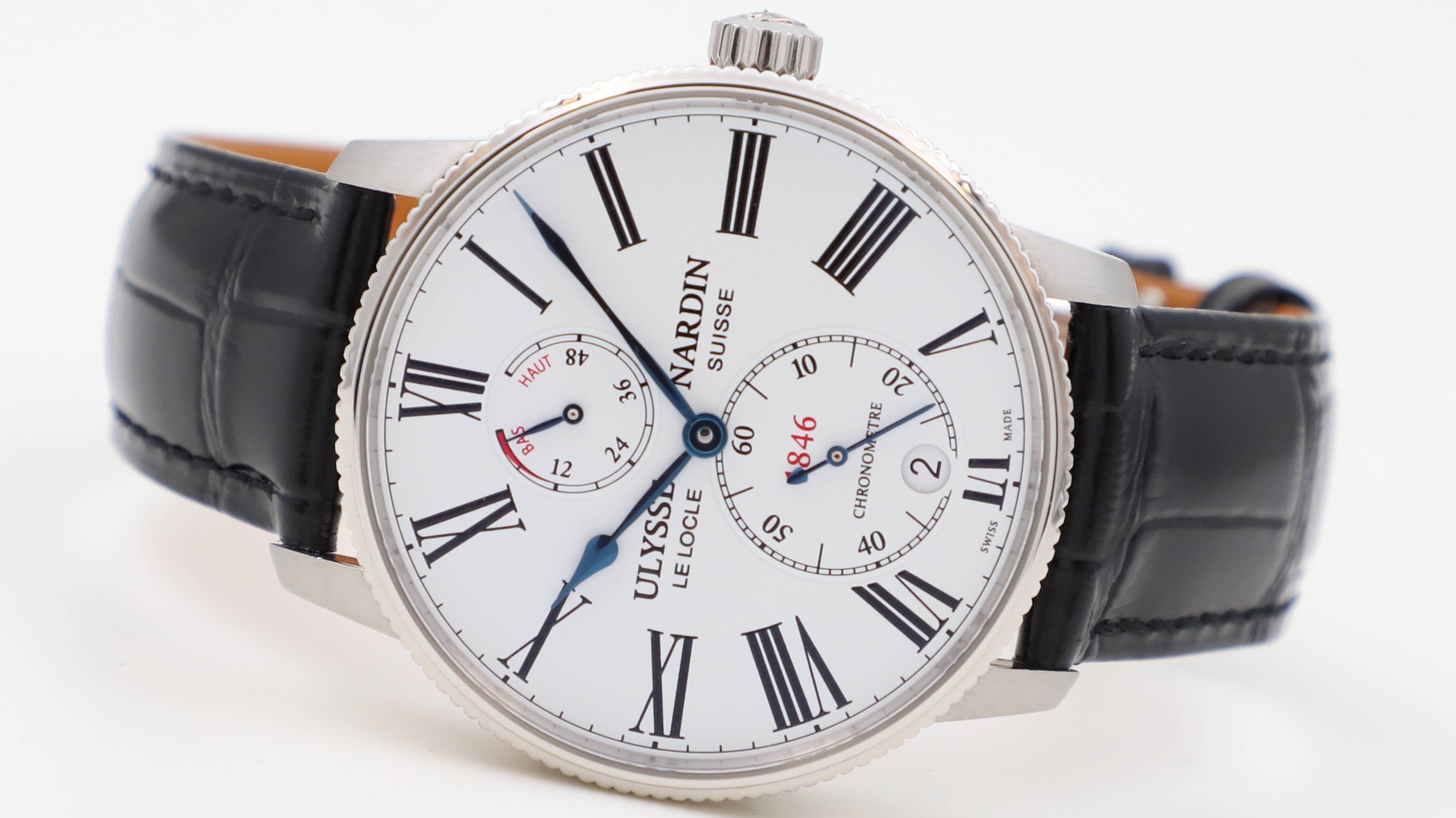 Ulysse Nardin Marine Chronometer Torpilleur 42mm 1183-310/40