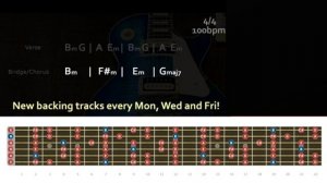 Deep Killer  Melodic Rock Backing Track in Bm