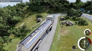 Невероятное путешествие на пик карты, грузовик тянет 34000 литров молока часть 2