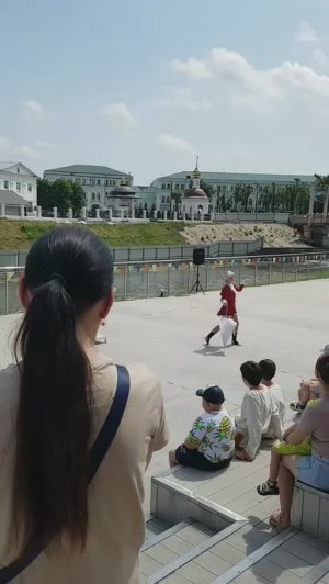 250608 Троица Детский парк Народные гуляния Выступления Промысл сувениры река Орлик р Ока город Орёл