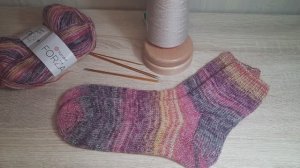 🧦*Свяжем носочки для Мамы и Дочки. Сезон 2* 🧦✔ отчет_1🧶