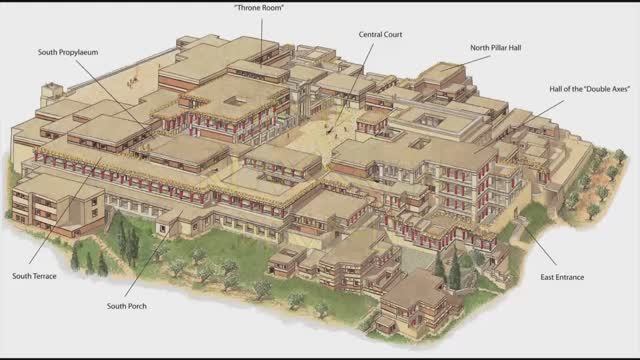 Греция. Крит. Часть 3. Кносский дворец.