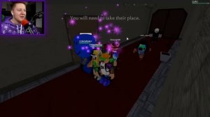 Сосед решил приготовить меня за ужином roblox