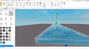 Как сделать воду и покрасить ее в Roblox Studio