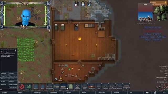 Rimworld погружение в новый мир с Головой! Стрим 2 смотреть онлайн