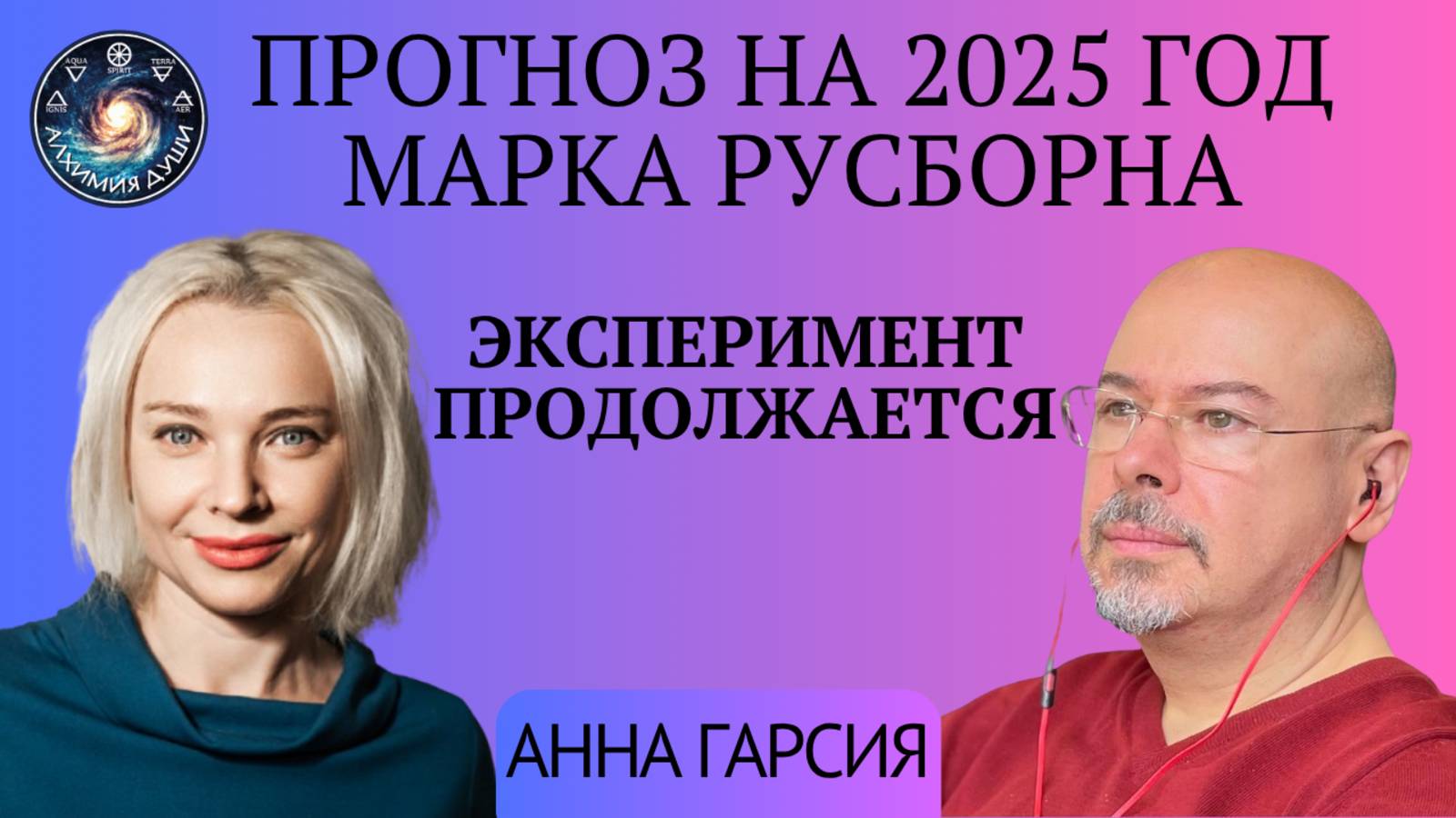 Годовой прогноз Марка Русборна на 2025 год для Анны Гарсии с обратной связью