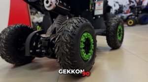 Детский бензиновый квадроцикл MOTAX GEKKON 90 черно-зеленый