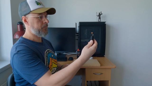 Бензиновая водонепроницаемая зажигалка Exotac titanLIGHT🔥 смотреть онлайн