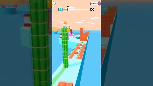 cube surfer 3D Gameplay All Levels Walkthrough Game Mobile New Update ALL Level