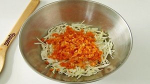 Царский салат из баклажанов и капусты