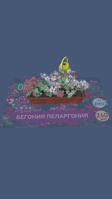 Вырастить цветы | Бегония Пеларгония | ОКСИДАТ ТОРФА