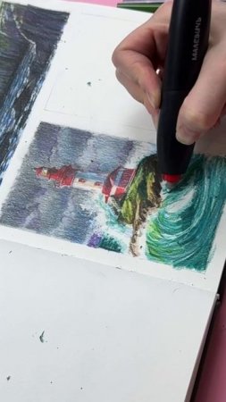 🌊 Готовим новые уроки, которые продолжат программу курса "Скетчи у причала"!