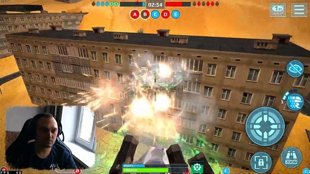Самый крутой игрок часть 2 ○ Robot Warfare Геймплей