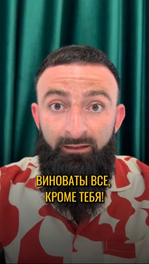 Виноваты все...кроме тебя!