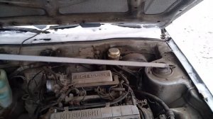ДЛИНА ЩУПА ДВИГАТЕЛЯ 4G63 Mitsubishi Galant 1991г ! ЩУП НА КОРОБКЕ_!