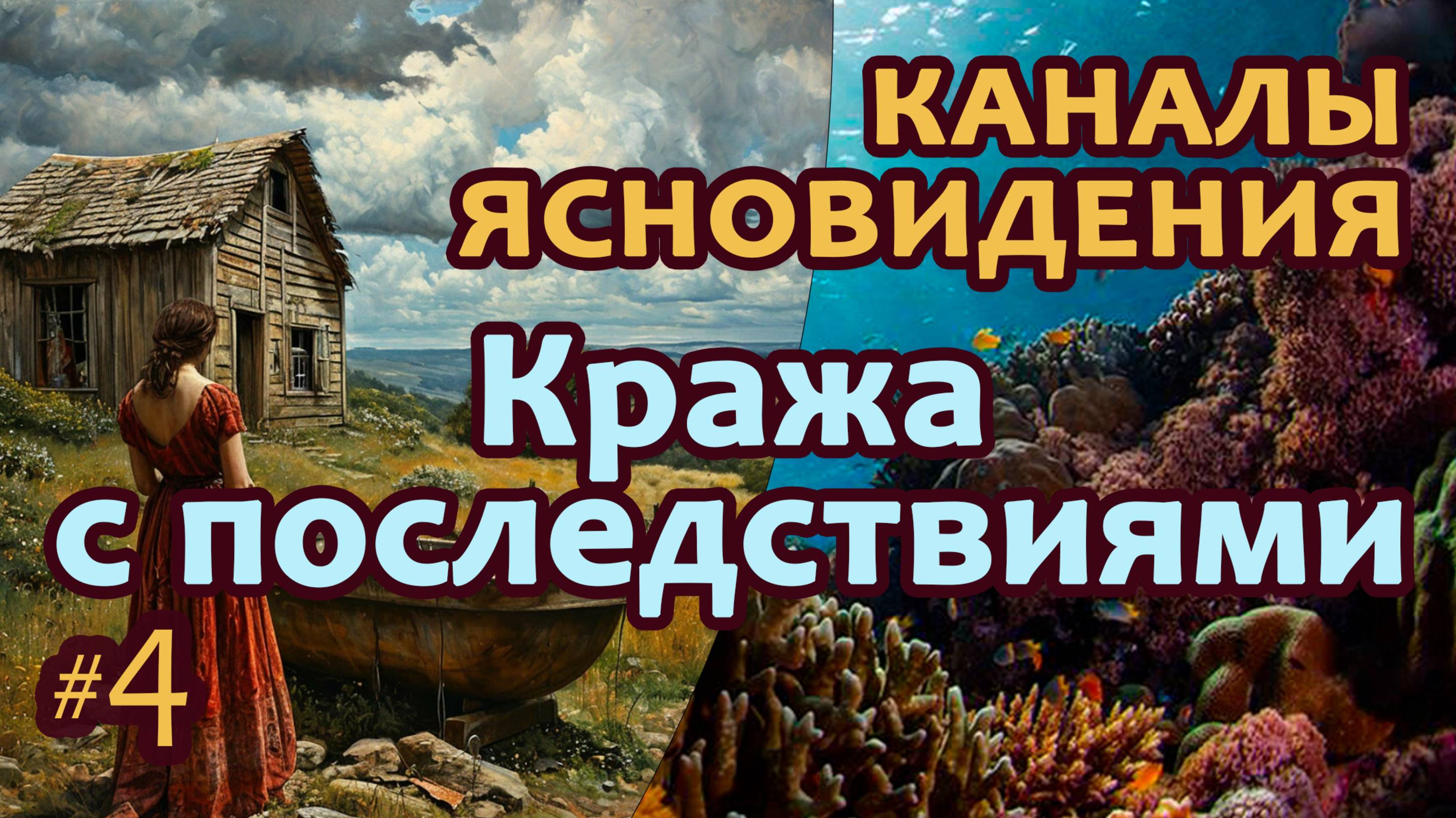 Кража с последствиями - Выпуск 4 | Работа с каналами ясновидения | Практика прямых порталов