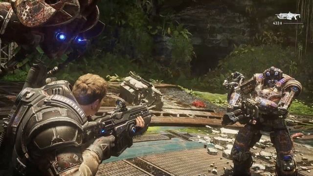 Два кожаных и робот проходят - Gears 5 смотреть онлайн