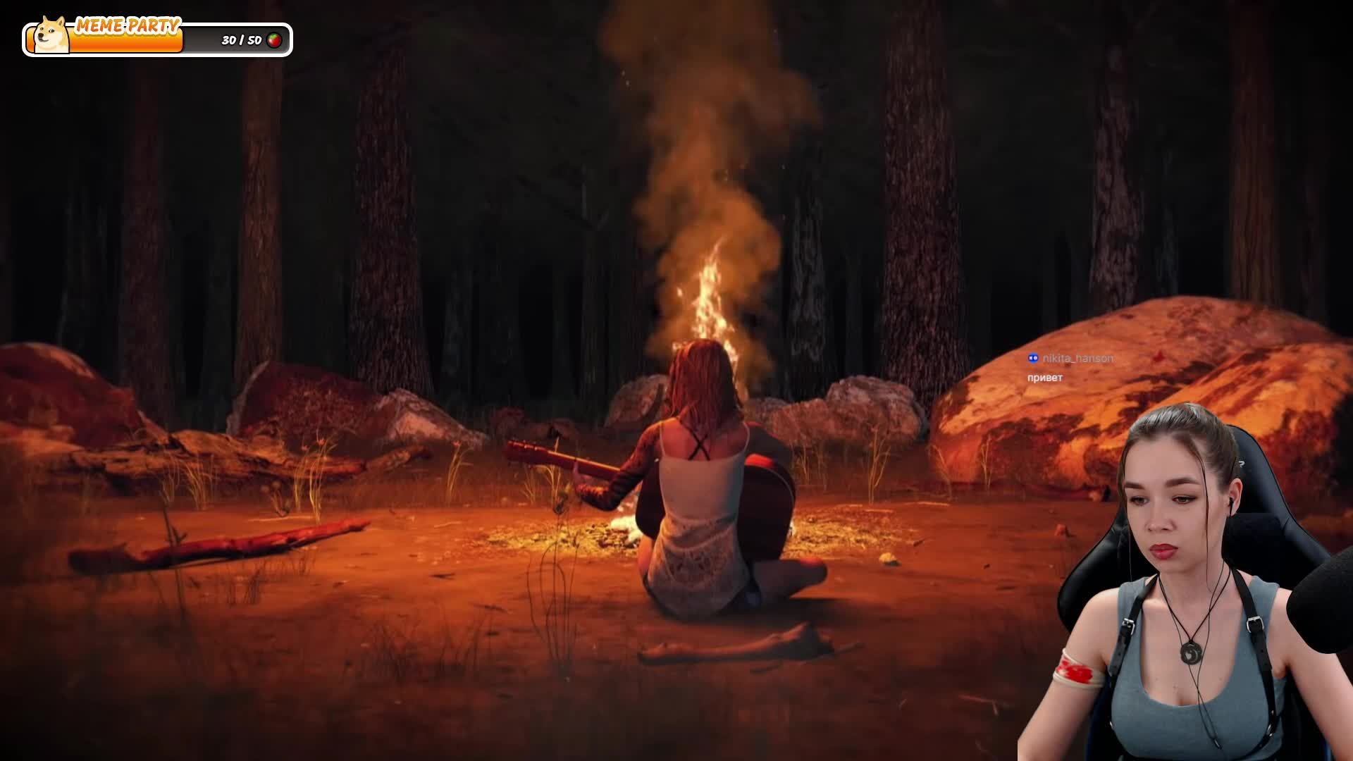 Косплей на Лару Крофт!  Играем в DBD ❤ Смотри описание под видео! #dbd
