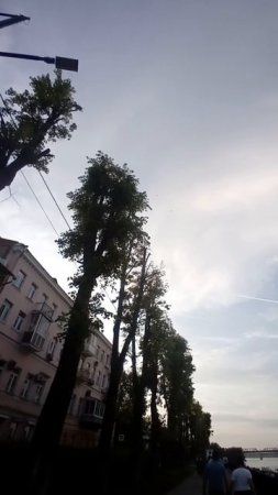 идём около Волги (снимала до отъезда)
