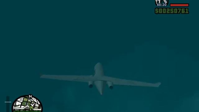 GTA SA-Падение самолета