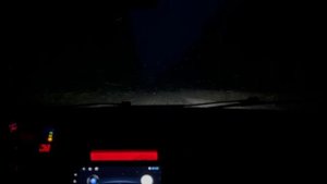 Еду на машине ночью