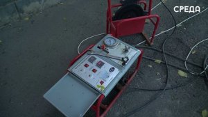 Жители Каспийска обеспокоены повреждением деревьев при ремонте водопровода у Дворца культуры