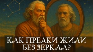 Как жили люди без зеркал? История до первого отражения