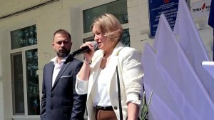 открытие памятной доски Омельяненко А.А