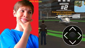 Играю в игру AFPS-Airlines (имбовая игра)