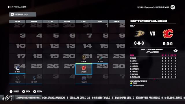 Карьера за игрока NHL 24 (XSX) #3 Драфт смотреть онлайн