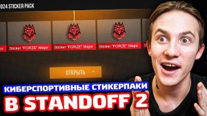 КИБЕРСПОРТИВНЫЕ СТИКЕРПАКИ ЗА СМЕРТЬ В Standoff 2