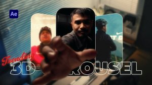 Создание 3D-карусели в стиле дополненной реальности в After Effects