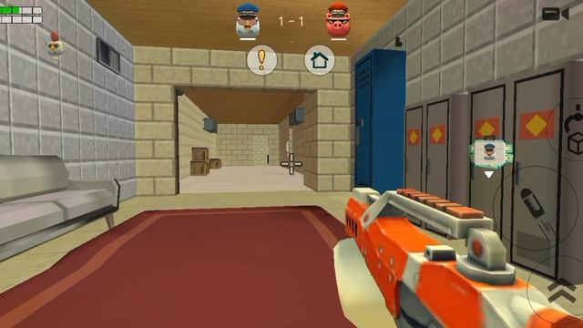 Охота на чернильную курицу!. Chicken gun 4.5.0 на карте Forts это смотреть онлайн