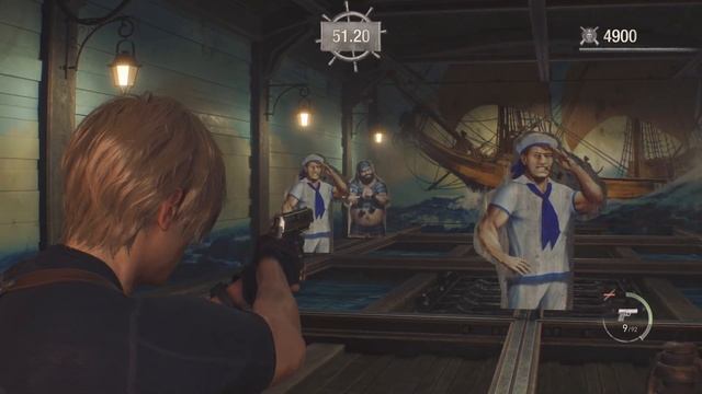 Resident Evil 4 первое испытание по стрельбе 100% смотреть онлайн