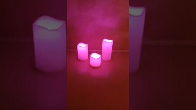 Свечи светодиодные 12 цветов