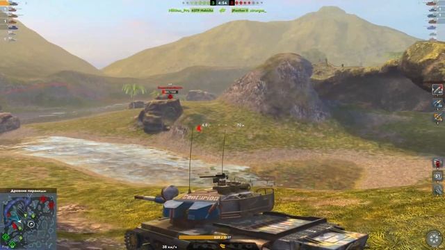 Обзор Centurion Mk. 5/1 RAAC Уже не так плох | Tanks Blitz смотреть онлайн