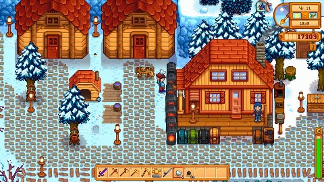 Stardew Valley / Прохождение / Эпизод 66. Зимняя Рыбалка и Нова? смотреть онлайн
