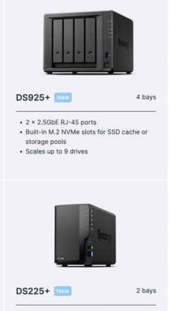 Какой Synology купить в 2025 году
