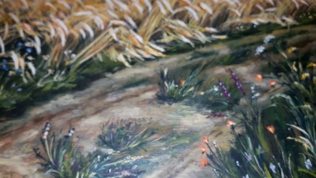 Картина Рожь по мотиву картины Ивана Шишкина, музыка Р смотреть онлайн