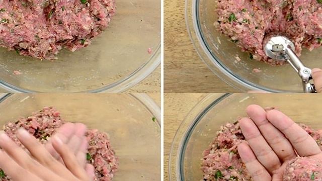 Греческие фрикадельки из баранины